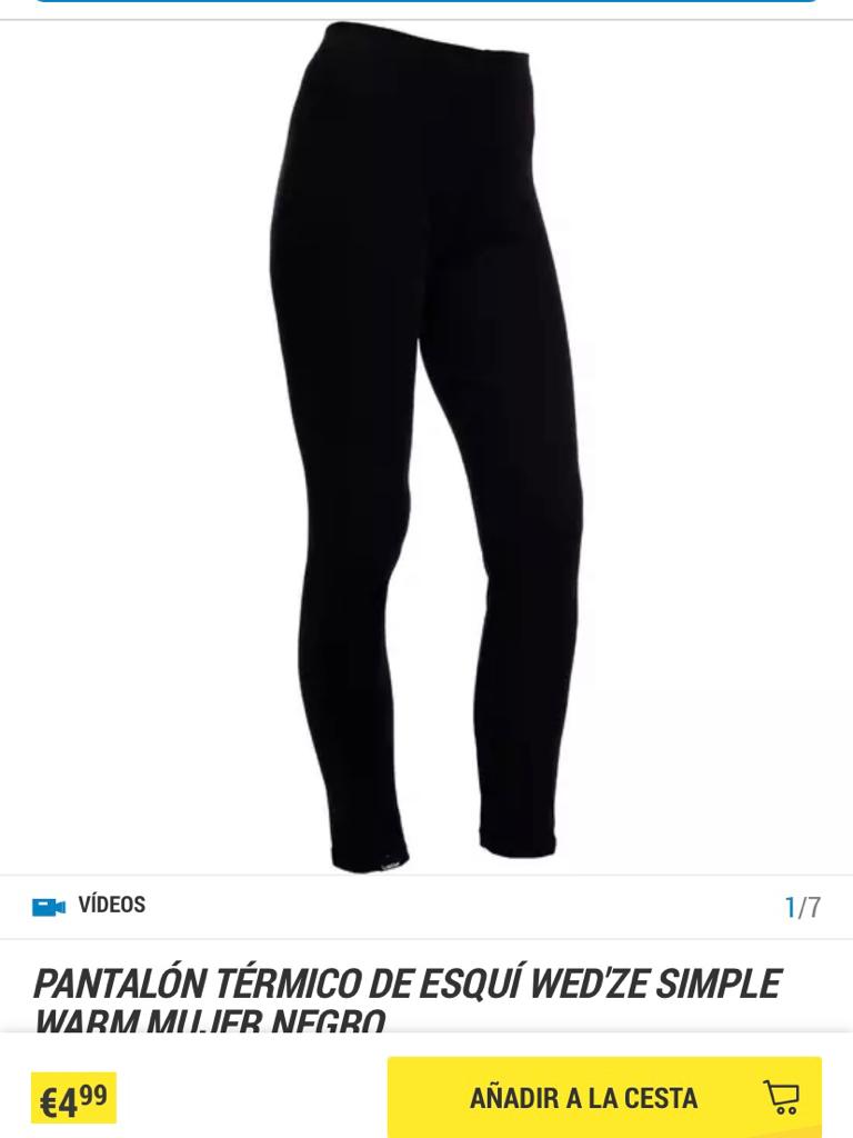 Leggins térmicos Decathlon
